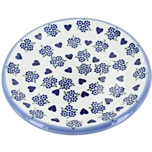 Blue Rose Polish Pottery A114 Andy Dessert Plate - 1 of 2