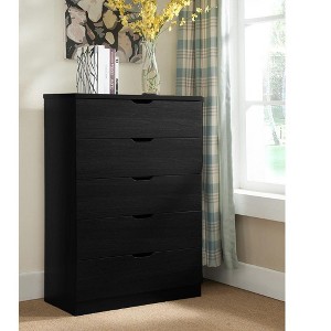 NicBex 5 Drawers Dresser Modern Chests of Drawers Closet Organizers and Storage with Metal Drawer Glides for Bedroom, Living Room - 1 of 4