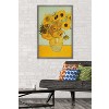 Trends International Sunflowers by Vincent van Gogh Framed Wall Poster Prints - 2 of 4