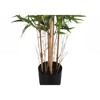 Monarch Specialties Artificial Plant 50 inch Tall Bamboo Tree Indoor Faux Fake Floor Greenery Potted Decorative Green Leaves Black Pot - 3 of 4