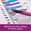 Paper Mate Flair City Lights 16pk Felt Pens 0.7mm Medium Tip Metallic Multicolored: Porous Point, Durable, Fade-Resistant - 2 of 4