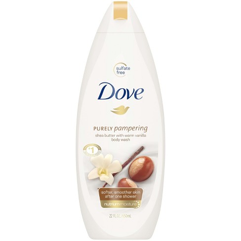 dove wash body shea butter vanilla pampering purely warm 22oz gel target shower skin