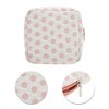 Unique Bargains Versatile Square Dots Travel Makeup Bag 1 Pc - 4 of 4