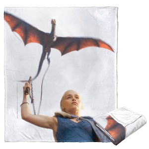 Warner Bros. Game Of Thrones Dragon Tamer Silk Touch Throw Blanket 50x60 Inches - 1 of 4