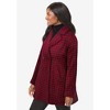 Jessica London Women's Plus Size A-Line Wool Peacoat - image 4 of 4