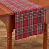 Park Designs Regal Tartan Table Runner - 36''L - Red - 2 of 3