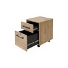 Mason Modern Two Drawer Wood Laminate File Cabinet - Martin Furniture - image 4 of 4