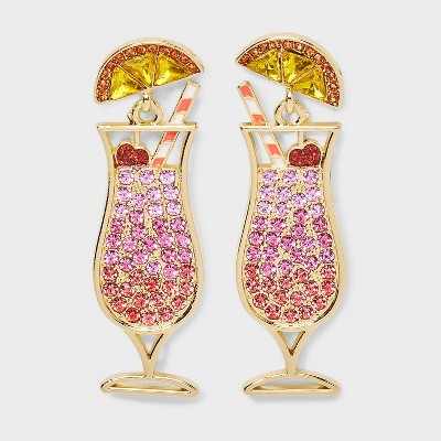 SUGARFIX by BaubleBar Spritz In My Step Statement Earrings - Multicolor