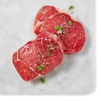 Fresh Petite Sirloin Boneless Steak Raw - 0.29-1.36lbs - price per lbs - Good & Gather™