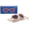 Babiators Polarized Heart - Frosted Pink Purple Mirrored Lens - 0-2 Years - 2 of 4