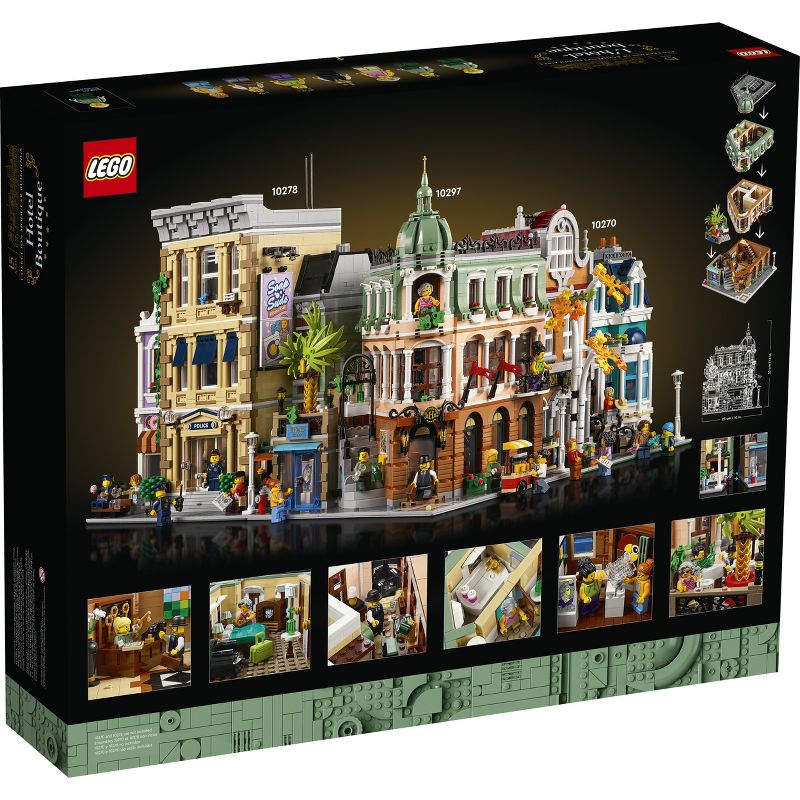LEGO Icons Boutique Hotel Building Set 10297, 5 of 8