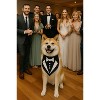 Parisian Pet 'Tuxedo Bandana' - Comfortable, Trendy Formal Black Bandana for Dogs & Cats, Perfect for Special Events - 3 of 4