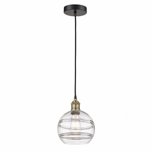 Rochester - 1 Light Cord Hung Mini Pendant In Industrial Style-9.88 Inches Tall and 8 Inches Wide - 1 of 1