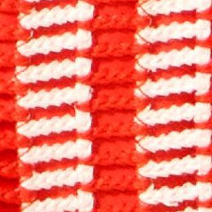 Orange/White