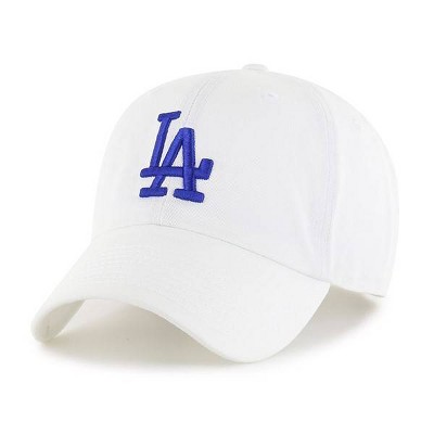 Mlb Los Angeles Dodgers White Clean Up Hat : Target