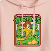 Women's - Teenage Mutant Ninja Turtles - Retro Group April Cropped Graphic Hoodie - 2 of 3
