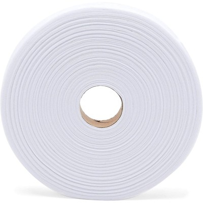 Bright Creations Single Fold Bias Tape for Sewing, Quilting, Arts and Crafts (White, 0.9 In x 55 Yards)