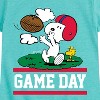 Girls' - Peanuts - Snoopy Woodstock Fitted Short Sleeve Graphic T-Shirt - 2 of 4