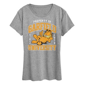 Women's - Garfield - Varsity Short Sleeve Graphic T-Shirt - 1 of 4