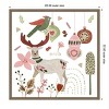 Amanti Art 22"x22" Reindeer Wishes V by Melissa Wang Framed Canvas Wall Art Print - 4 of 4