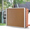 VEVOR Heat Exchanger Water to Air, 18"x 20" with 3-Row 3/8" Copper Ports, 242 Aluminum Fins Heat Exchanger , Residential Heating and Cooling,Brown - 2 of 4
