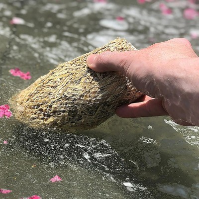 Natural Barley Straw Bales for Pond Filtration, 4 oz