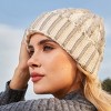 Women's Chunky Cable Knit Beanie Hat -Cupshe - image 2 of 4