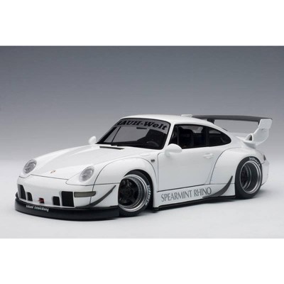 white porsche toy car