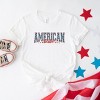 Simply Sage Market American Babe Varsity Short Sleeve Tee - 3 of 4