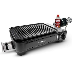 GasOne Propane or Butane Grill Stove Dual Fuel Portable Camping Grill Gas Stove with Carrying Case, GS-2400P - 1 of 4