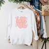 Simply Sage Market Women's Graphic Sweatshirt Valentine's Love Pink - 3 of 3