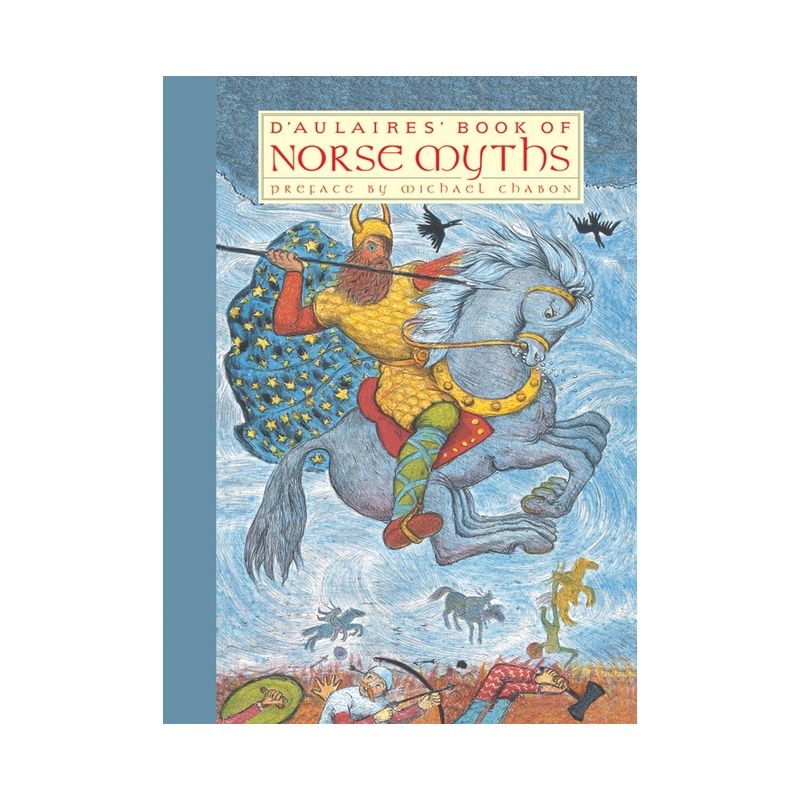 D'Aulaires' Book of Norse Myths - (New York Review Children's Collection) by  Ingri D'Aulaire & Edgar Parin D'Aulaire (Hardcover), 1 of 2