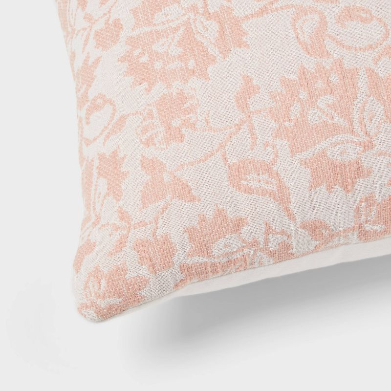 Printed Floral Dec Pillow Euro - Threshold™, 4 of 5