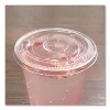 Karat PET Lids, Flat with Straw Slot, Fits 12 oz to 24 oz Cold Cups, Plastic, Clear, 1,000/Carton - 3 of 4