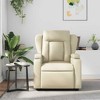 vidaXL Massage Recliner Chair Wingback Armchair Theater Cinema Faux Leather - 3 of 4