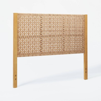 Queen Palmdale Woven Headboard Natural 