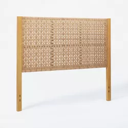 Queen Palmdale Woven Headboard Natural - Threshold™ designed with Studio McGee