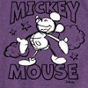 Girls' - Disney - Mickey Mouse Classic Sketch Fitted Short Sleeve Graphic T-Shirt - 2 of 4