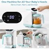 Chefhandy 5-in-1 Baby Food Maker | Auto Steam, Cook & Grind Blender | with Baby Bottle Warmer & 6 BPA-Free Pouches | Touch Screen Control, White - 2 of 4