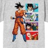 Dragon Ball Super Goku Character Panels Men's Black T-shirt - image 2 of 2