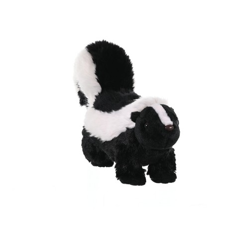 Furry Mini Puffin in Black