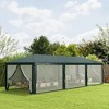 Resenkos Canopy, Outdoor Canopy Tent,10' x 28' Party Tent, Outdoor Wedding Canopy with Removable Sidewalls,Green - 3 of 4