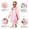 Catalonia Swim Parka for Kids Teens, Lightweight Waterproof Windproof Swim Jacket, Fleece-Lined Warm Changing Coat for Swim Lessons, Beach - 4 of 4
