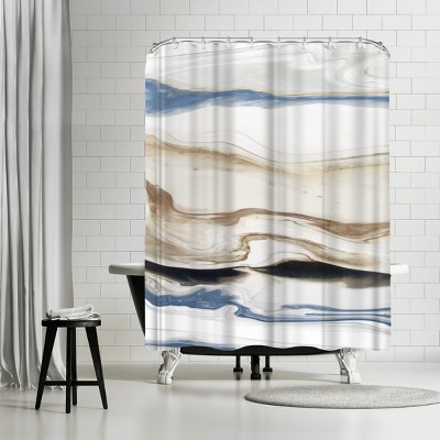 Americanflat Synthesis Ii by Pi Creative Art Shower Curtain