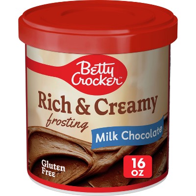 Betty Crocker Rich and Creamy Milk Chocolate Frosting - 16oz