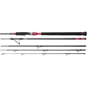 Daiwa Ardito Surf Travel Fishing Rods - Black/Red - 1 of 2