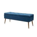 Vicky Modern Upholstered Flip Top Storage Bench |ARTFUL LIVING DESIGN