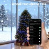 Racxily Pre-Lit Christmas Tree, LED Illuminated Artificial Tree for Holiday Decor - 3 of 4