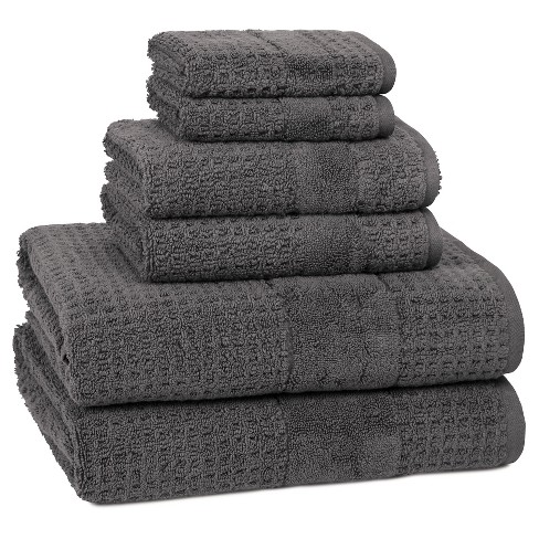 2pcs/set Large Checkered Khaki Towel And Bath Towel With Strong Water  Absorption And Soft Texture