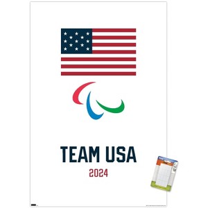 Trends International Team USA - Paralympic Logo Unframed Wall Poster Prints - 1 of 4